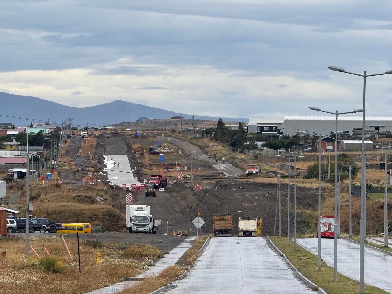 Evidencia de Apertura de avenida Ultima Esperanza