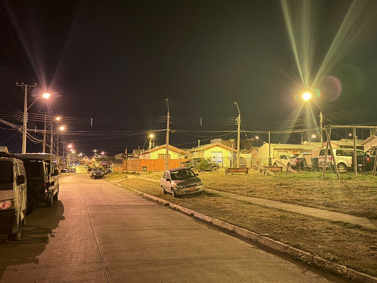 Evidencia de Faltan luminarias Shuka